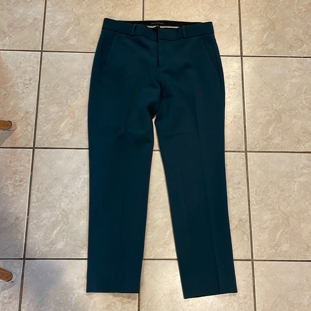 Banana republic deep green Avery style slacks